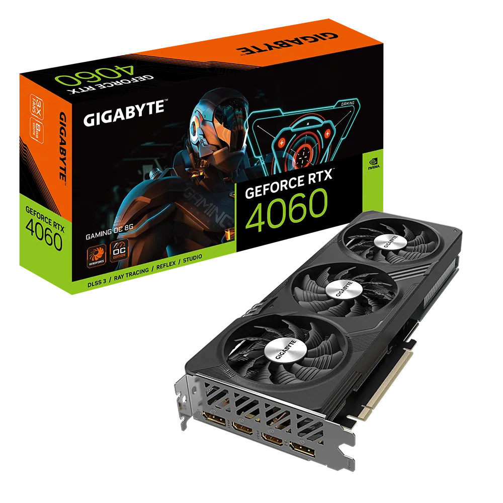 RTX 4060 8GB Gigabyte Gaming OC