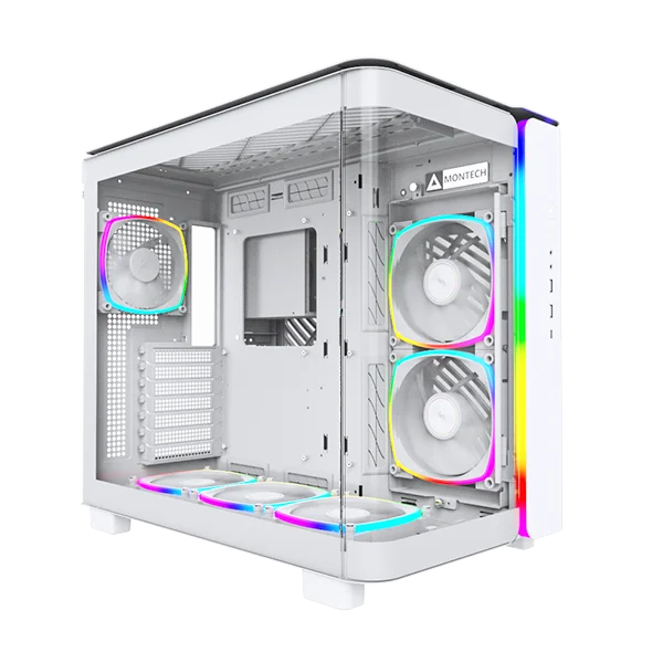 MONTECH KING 95 Dual-Chamber WHITE