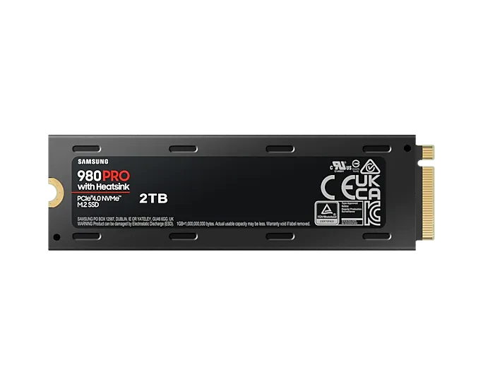 SSD NVME SAMSUNG 980 PRO 2TB